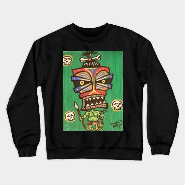 Colorful Cannibal Crewneck Sweatshirt by Voodoobrew